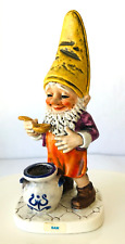 Goebel Co Boy Sam the Gourmet Chef Merry Gnome Porcelain Germany Story Tag picture