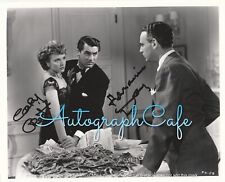 Cary Grant & Larraine   CERTIFIED Signed autographed  10 x 8 promo photo' +  COA picture