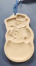 Vintage 1989 Brown Bag Cookie Art - Snowman Mold with Original Project Book picture