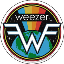 Weezer-Sticker-Earth Logo-Collector's-Licensed New picture