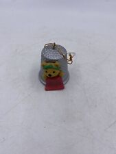 Avon Choice Christmas Ornament Bear and Thimble Happy Holidays picture