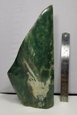 Natrural High grade green Nephrite jade self stand polished Freeform 1580 grams picture