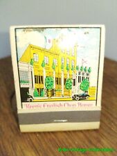 Matchbook Keen's English Chop House  New York City Vtg Restaurant Feature Ad picture
