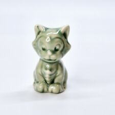 1940s National Porcelain Figaro The Cat Figure From Disney Pinocchio Movie Green picture