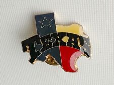 Vintage Texas Map Lapel Pin 1 Inch picture