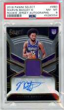 PSA 10 Marvin Bagley III Patch + Auto // POP 2- card numbered 153/199 // 2018 Pa picture