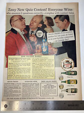 VINTAGE 1958 Print Ad Canada Dry & Metropolitan Life Insurance Company 10x13
