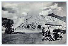 c1940's Crater Scene Park View Classic Cars Tourist Homestead Utah UT Postcard picture