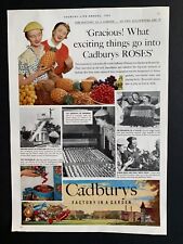 1954 Cadbury's Roses Chocolates UK Ad 13