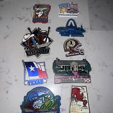 Vintage State Travel Rubber Magnets Souvenir Lot of 9 picture