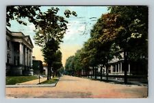 Fort Wayne IN-Indiana Tree Lined Wayne St. Stately Homes, c1908 Vintage Postcard picture