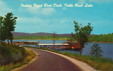 Indian Point Boat Dock at Table Rock Lake in Missouri Ozarks vintage unposted picture