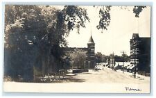 c1905 Main Street View Middlebury Vermont VT RPPC Photo Antique Postcard picture