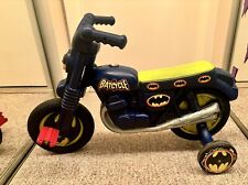 Vintage National Periodical 1975 BATMAN PEDAL MOTOR CYCLE TOY picture