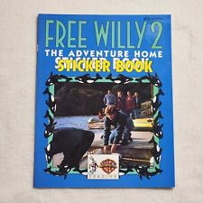 1995 Free Willy 2 The Adventure Home Sticker Book- NEW picture