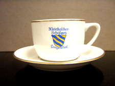 Langenthal Swiss Porcelain, Kleinkaliber Schützen  (Small Caliber) Cup & Saucer picture