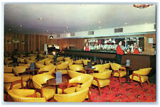 c1950's Bayshore Motor Hotel Rendezvous Lounge Barrie Ontario Canada Postcard picture