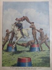 1931 1949 Horse Saut Cavalier Rodeo 3 Newspapers Antique picture
