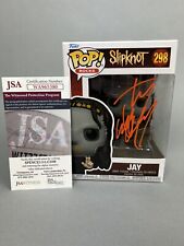 Jay Weinberg Signed Slipknot Funko Pop (Full Signature, Orange) JSA WITNESS COA picture