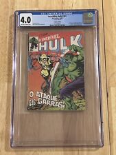 Incredible Hulk 181 CGC 4.0 Brazilian Foreign 1980 1st Wolverine O Incrivel Hulk picture