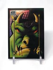 2022 Topps Chrome Star Wars Galaxy #31 Gamorrean Guard Refractor picture