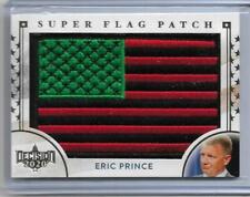RARE 2020 DECISION ERIC PRINCE SUPER FLAG PATCH HOLIDAY CARD #SF17 picture