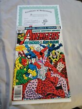 AVENGERS #161 (F-) Marvel Comics 1977 signed by George Perez picture