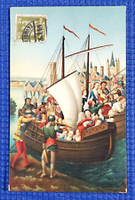 Hans Memling Bruges The Massacre of Companions of St Ursule Flemish Old Postcard picture