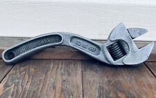 VINTAGE BEMIS & CALL NO. 48 -10 INCH- ADJUSTABLE CURVED WRENCH picture