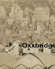 NEW YORK CITY 1932 Skyline Panoramic ART DECO PHOTO Stereoview SCI FI 3D Midtown picture