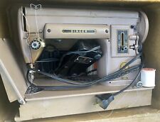 Vintage Singer Sewing Machine 301A in Case w/ Pedal Tested Works Rare picture