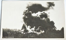 Original German WWI FlameThrower Photo Postcard WW1 picture