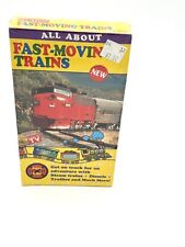 All About Fast Moving Trains VHS Goodtimes Video, New Sealed picture