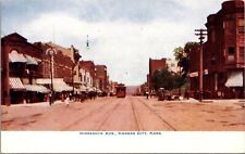 Postcard Minnesota Avenue in Kansas City, Kansas~4513 picture