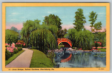 Harrisburg Distributed Hoffman Reg Off Nos Gardens Guys c1940s Vintage Postcard picture