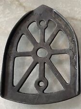 Antique Smoothing Sad Cast Iron Trivet Early 1900’s-Rustic, Farmhouse Decor picture