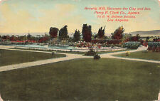 BEVERLY HILLS LOS ANGELES CA PERCY CLARK REAL ESTATE AD POSTCARD c1910 110623 S picture