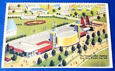 Postcard Transportation Building 1939 New York World's Fair 1988 Repro WF31 picture