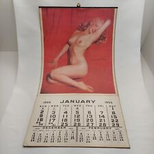 VINTAGE 1955 MARILYN MONROE PIN-UP CALENDAR GOLDEN DREAMS AUTHENTIC picture