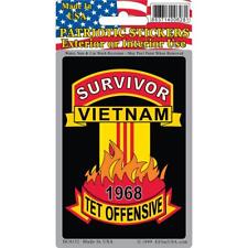 Survivor Vietnam Tet 1968 Sticker 2-3/4