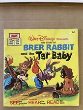VINTAGE Walt Disney Presents The Story Of Brer Rabbit and the Tar Baby BOOK ONLY picture