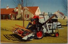 c1950s Farming Equipment Adv. Postcard 