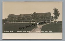 RPPC Mills Hotel BELGRADE LAKES ME Maine Vintage Judge Real Photo Postcard picture