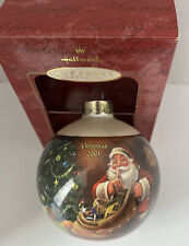Hallmark Keepsake Christmas Ornament Jolly Visitor 2001 In Box picture