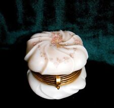 1890's Wavecrest Dresser Trinket Jar by  C.F. Monroe- Swirl, Trinket, 3