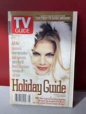 1998 TV Guide Nov 28-Dec 4 Holiday Guide VGC no label Kristen Johnson picture