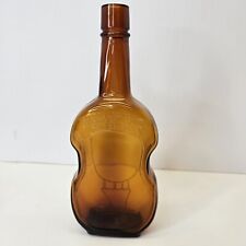 Vintage Large Bardstown Amber Violin Whiskey Bottle picture