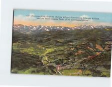 Postcard Estes Village, Hills & Valleys & Snow Covered Peaks of the Continental picture