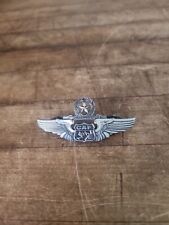 Vintage  Sterling Pinback  Wings CAF Ghost Squadron 1939-1945 Sterling  picture