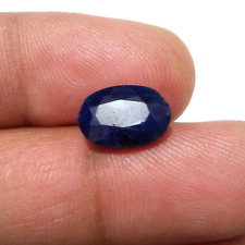 Awesome Blue Sapphire Oval Shape 5.40 Crt Excellent Faceted Loose Gemstone picture